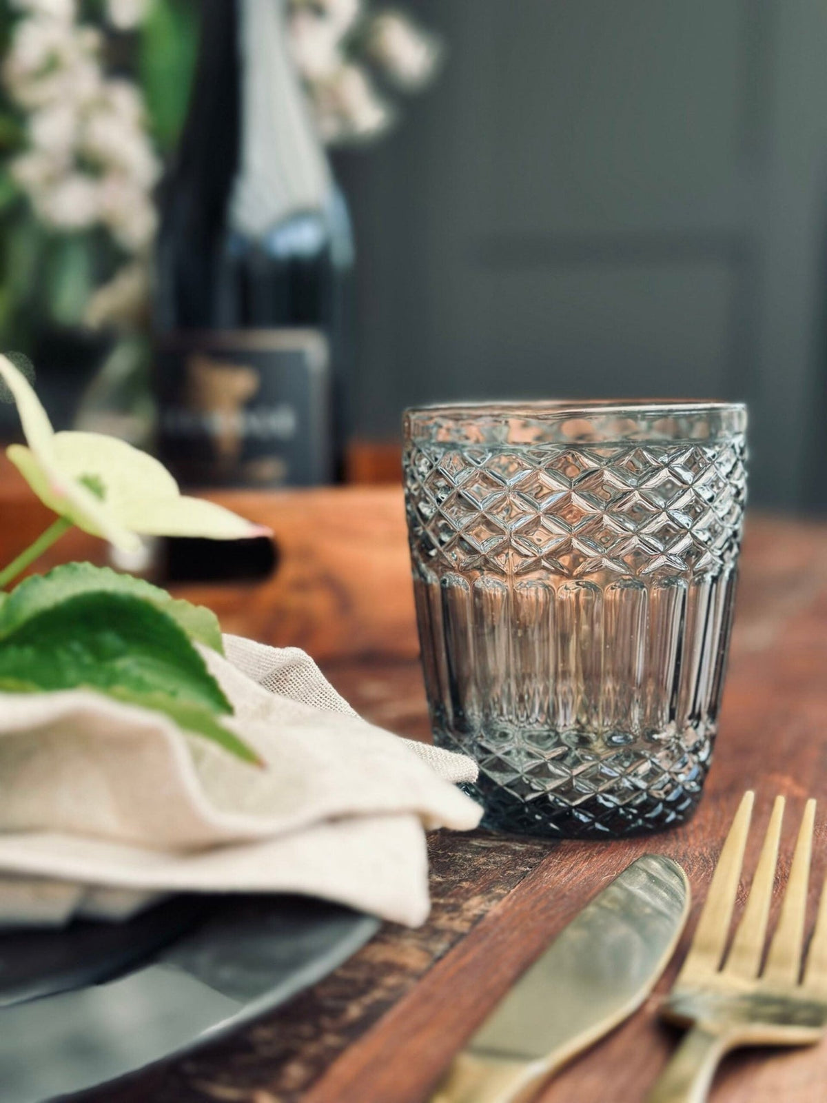 Drikkeglas French grey - VIAMAJA.DK