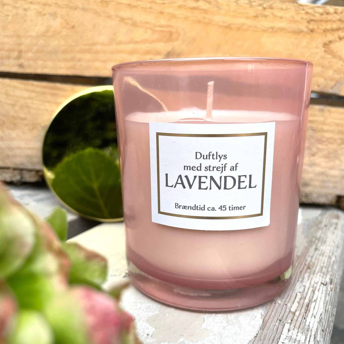 Duftelys - Lavendel 45timer - VIAMAJA.DK