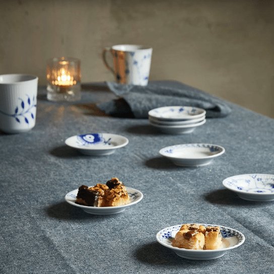 Dug Blue melange - 140X240cm - VIAMAJA.DK