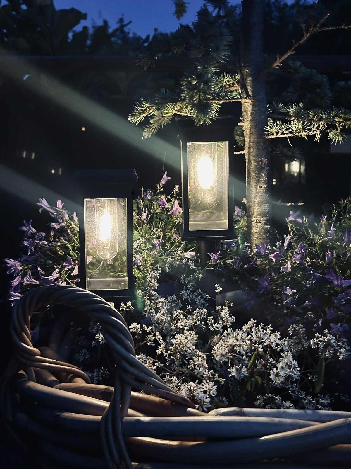 Tuinslamp MIRA op zonne-energie – set van 2 stuks