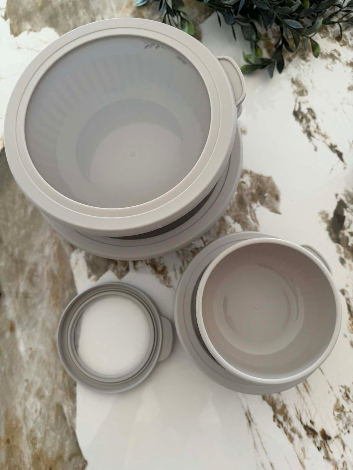 Opbergdozen Stone – Set van 4 stuks.