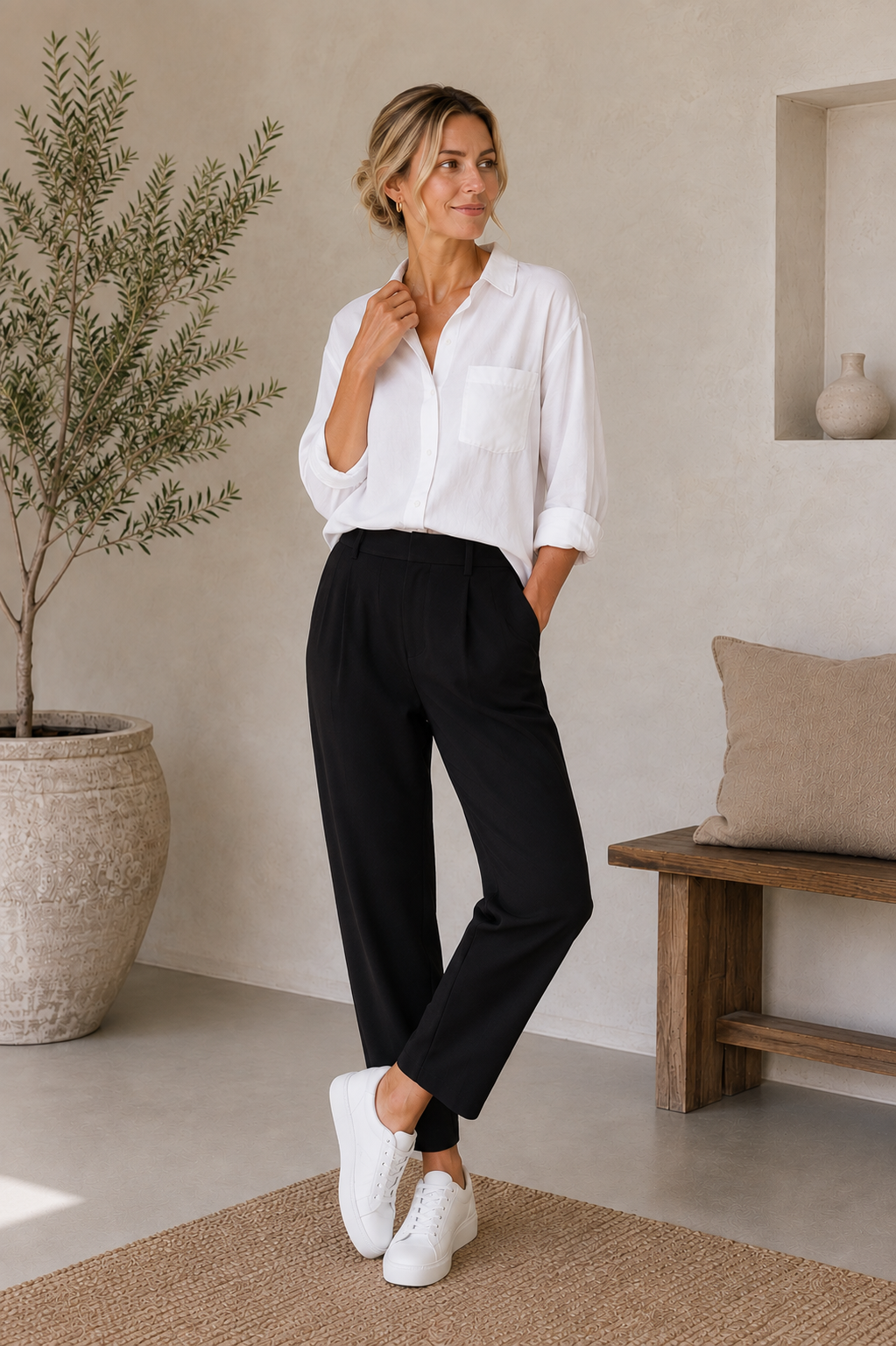 Broek Bloom - Black