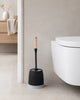 Toiletborstel met bamboe