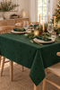 Kersttafellaken Jacquard - Groen 240cm