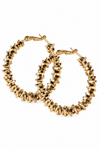 Oorbellen INA Hoops Small - 18K verguld