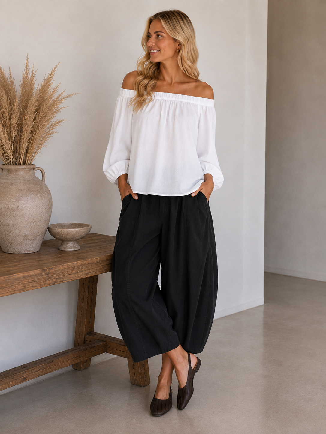 Broek Malva black