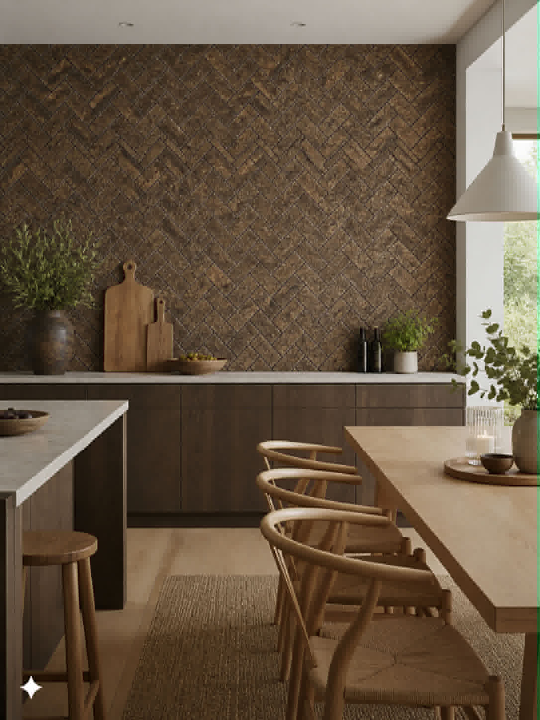 Stenen Brown - natuur pakket met 62 st.