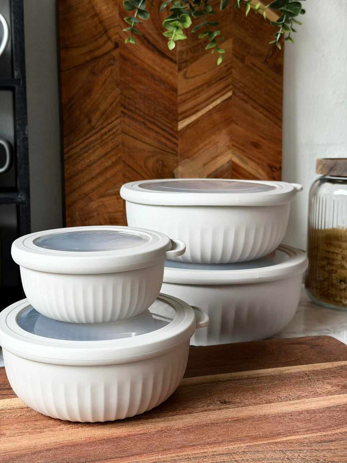 Opbergdozen Stone – Set van 4 stuks.