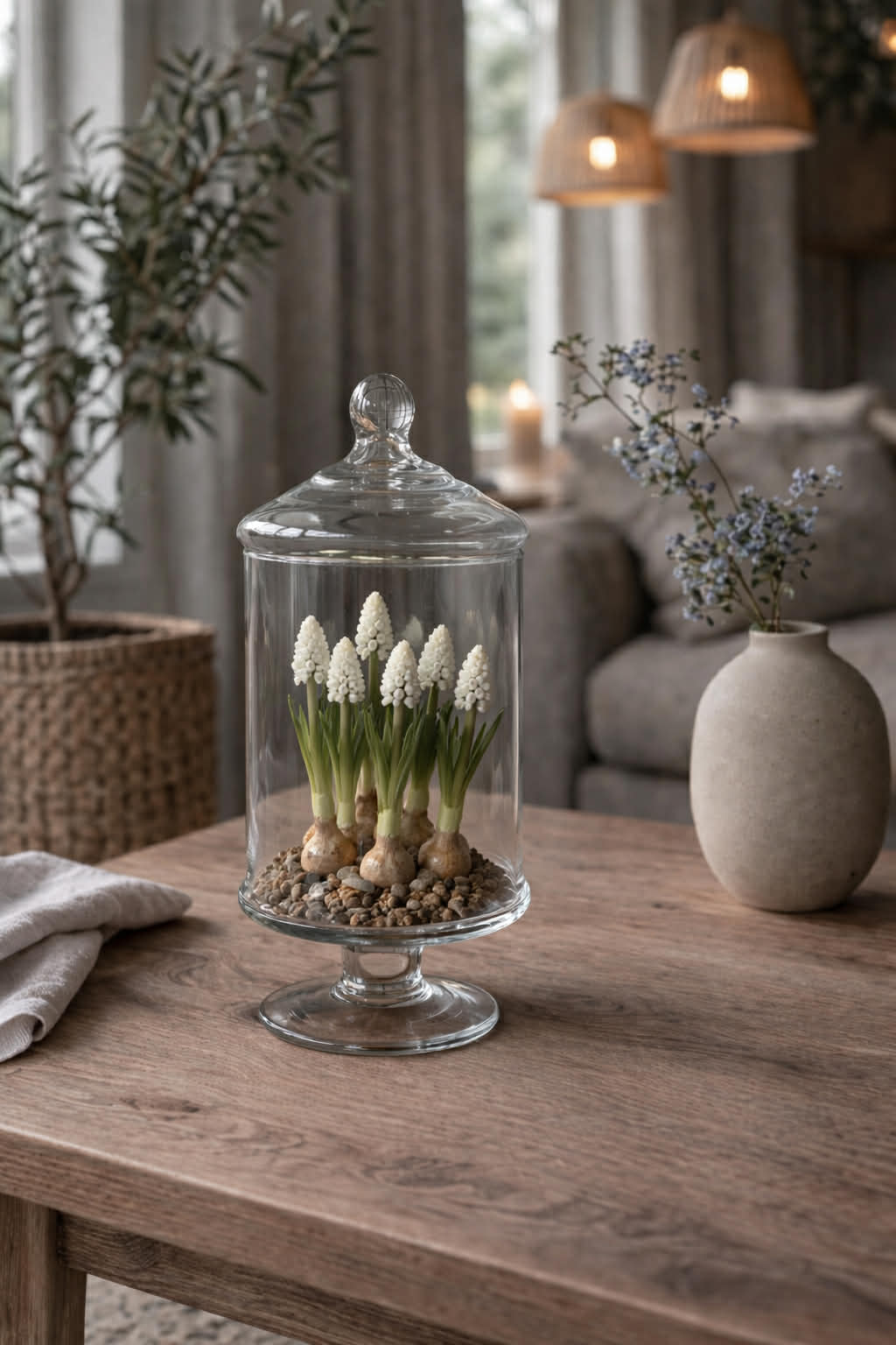 Opbergpot met deksel - Glas