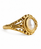 Ring Hannah verguld - Waterproof
