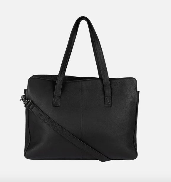 Elvira arbejdstaske - Black - VIAMAJA.DK
