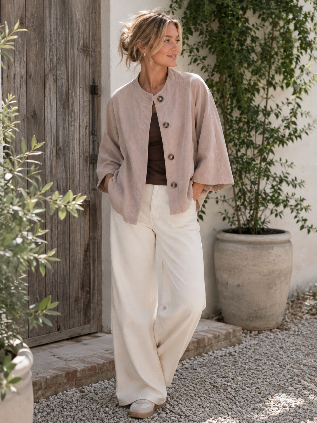Jas Jessamy - Tortora babycord
