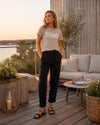 Broek Raffaella - black