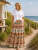 Rok boho camello