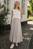 Blouse top Lucina - Beige