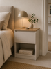 Nachtkastje - Hickory / cashmere met 1 lade