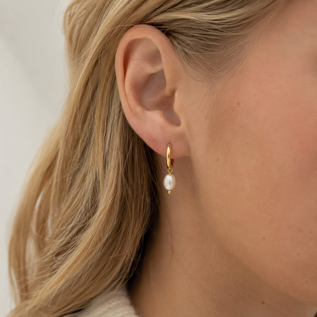 Oorbellen Gina 18K verguld Sterling zilver