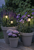 Fakkel Effekt Black – Set met 4 stuks