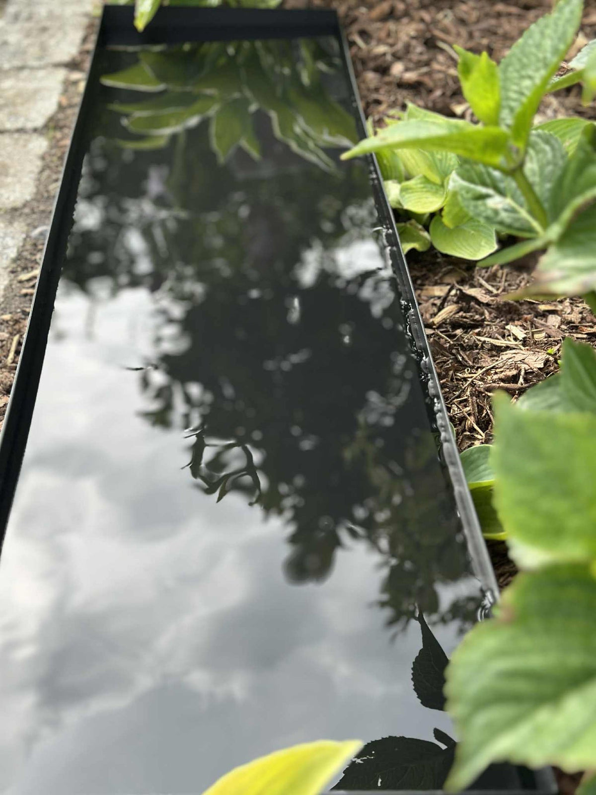 Spiegelvijver Rectangle - Black