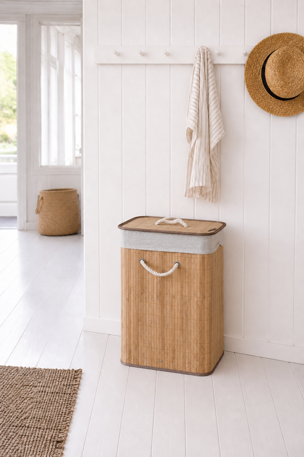 Wasmand van bamboe - Nature