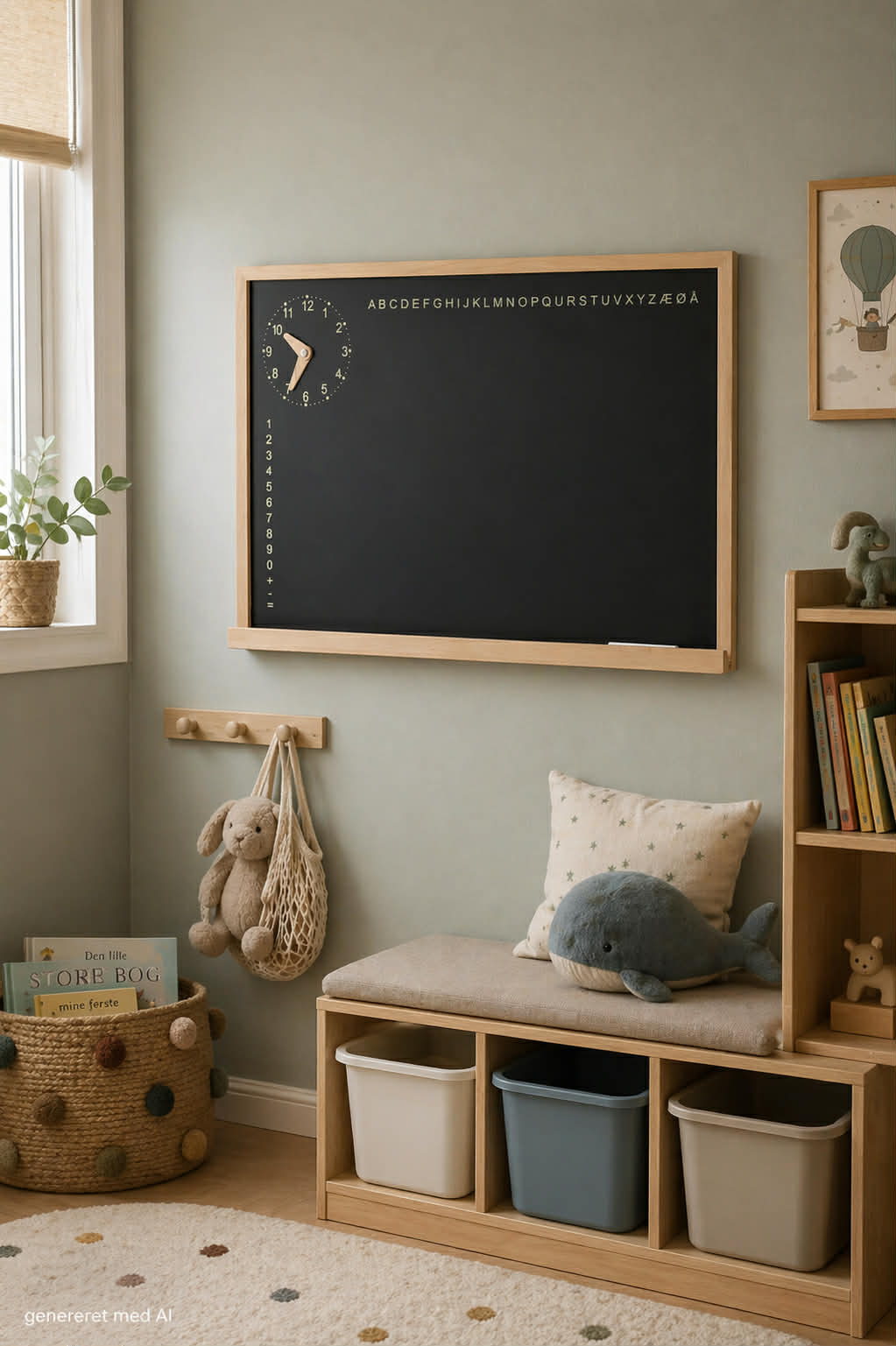 Magnetisch krijtbord voor kinderen