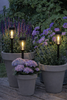 Tuinslamp NERO met solar – Set van 2 stuks