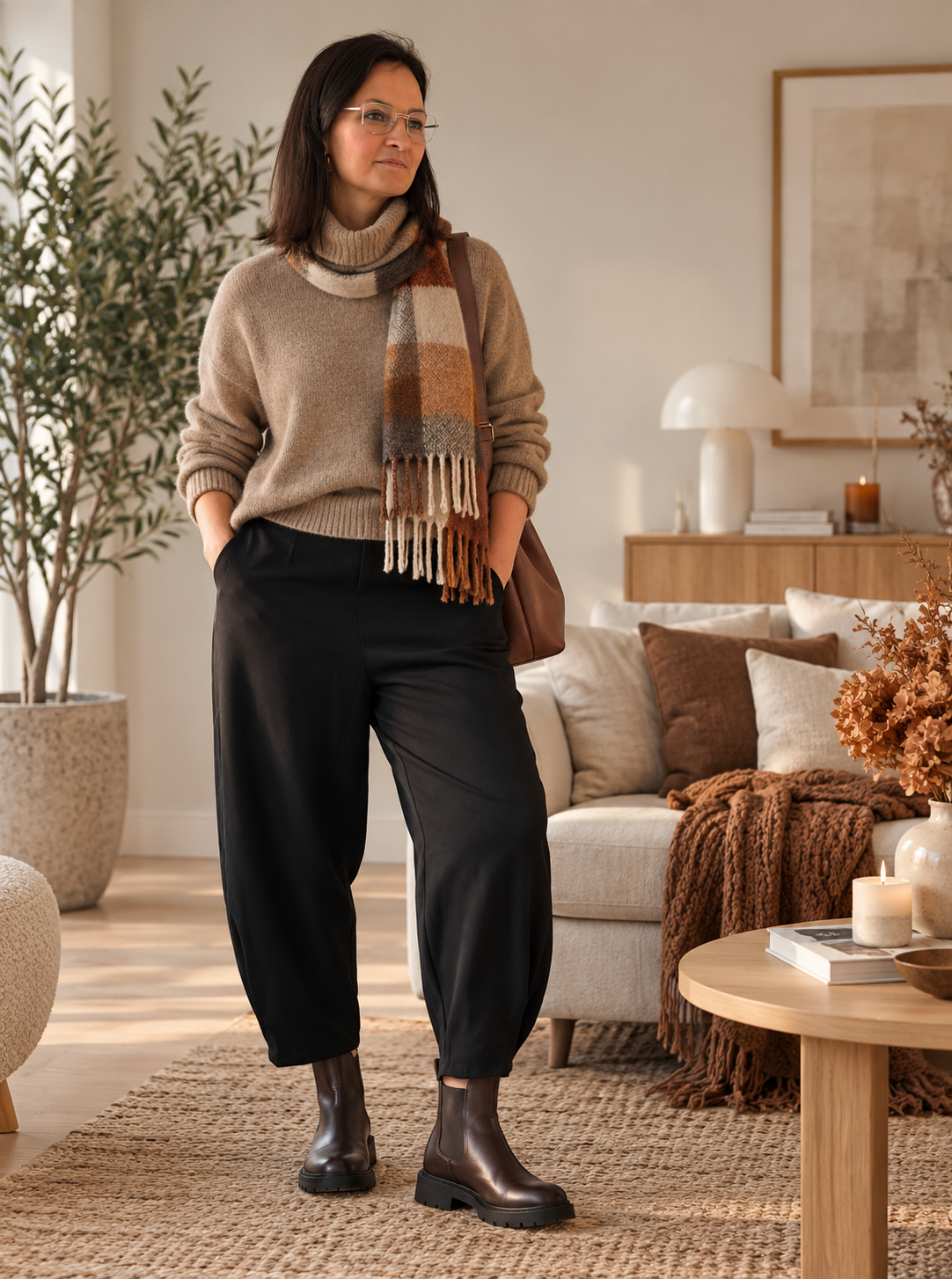 Broek Fienna- Black