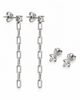 Mixdoos met 4 oorbellen - Jessica sterlingzilver