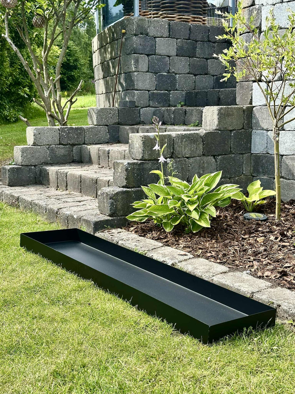 Spiegelvijver Rectangle - Black