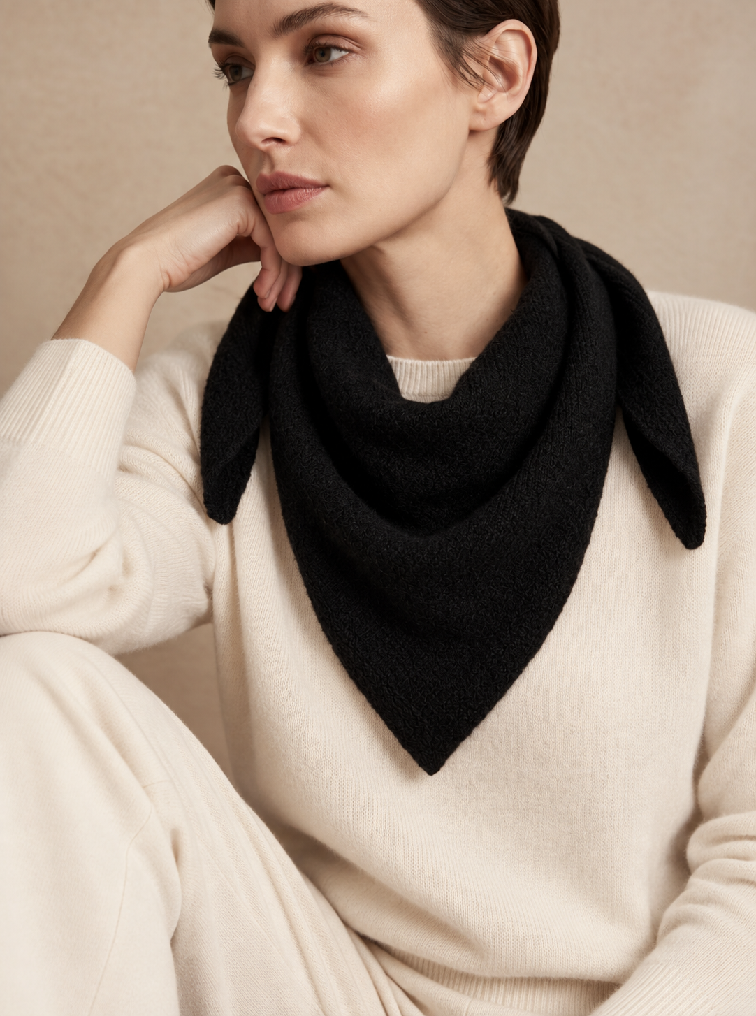 Sjaal Black