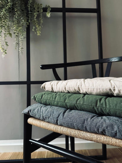 Futon 40×40 Natur bomuld - VIAMAJA.DK