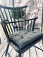 Futon hynde – Sort / grå – 40×40 - VIAMAJA.DK