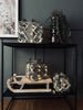 Cadeauset met LED-licht 3 stuks - Zilver