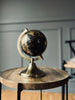 Globe - Gouden voet - H 23 cm