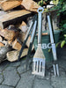 Barbecuegereedschap – set van 3 delen