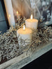 Guirlande met glitters - 150 cm champagne