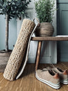 Vloerkleed van stevige Sumak-jute – 60×90 cm