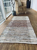 Vloerkleed van leer - 70x140cm Naturel / Bruin