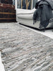 Vloerkleed in leer – 70X200cm