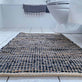 Gulvtæppe i skind og jute / bademåtte – 60x90cm - VIAMAJA.DK