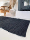 Gulvtæppe i skind – Sort 70X200cm - VIAMAJA.DK