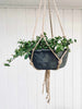 Hangpot - Grijze pot met ophanging