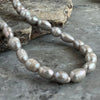 Ketting Nadia met grijze zoetwaterparels – Tweede sortering