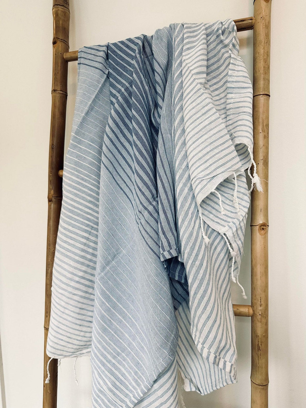Hammam håndklæde – Blue - VIAMAJA.DK