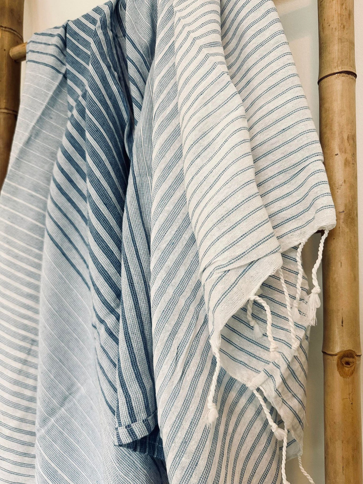 Hammam håndklæde – Blue - VIAMAJA.DK