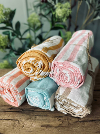 Hammam håndklæde – Coral - VIAMAJA.DK