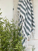 Hammam handdoek - Olijf streep Oekotex