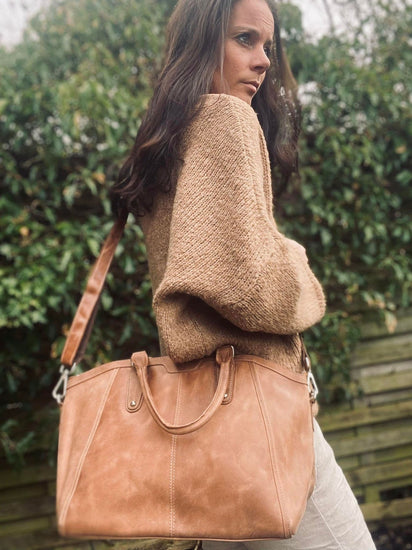 Handbag SIDNEY - lang crossbody rem medfølger - VIAMAJA.DK