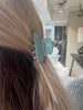 Haarclip Deluxe Salie mini