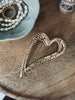 Haarclip – Golden heart